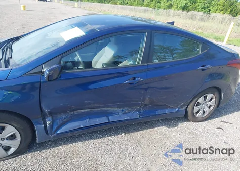 2016 Hyundai Elantra Se z USA, uszkodzony, nr VIN 5NPDH4AEXGH732743